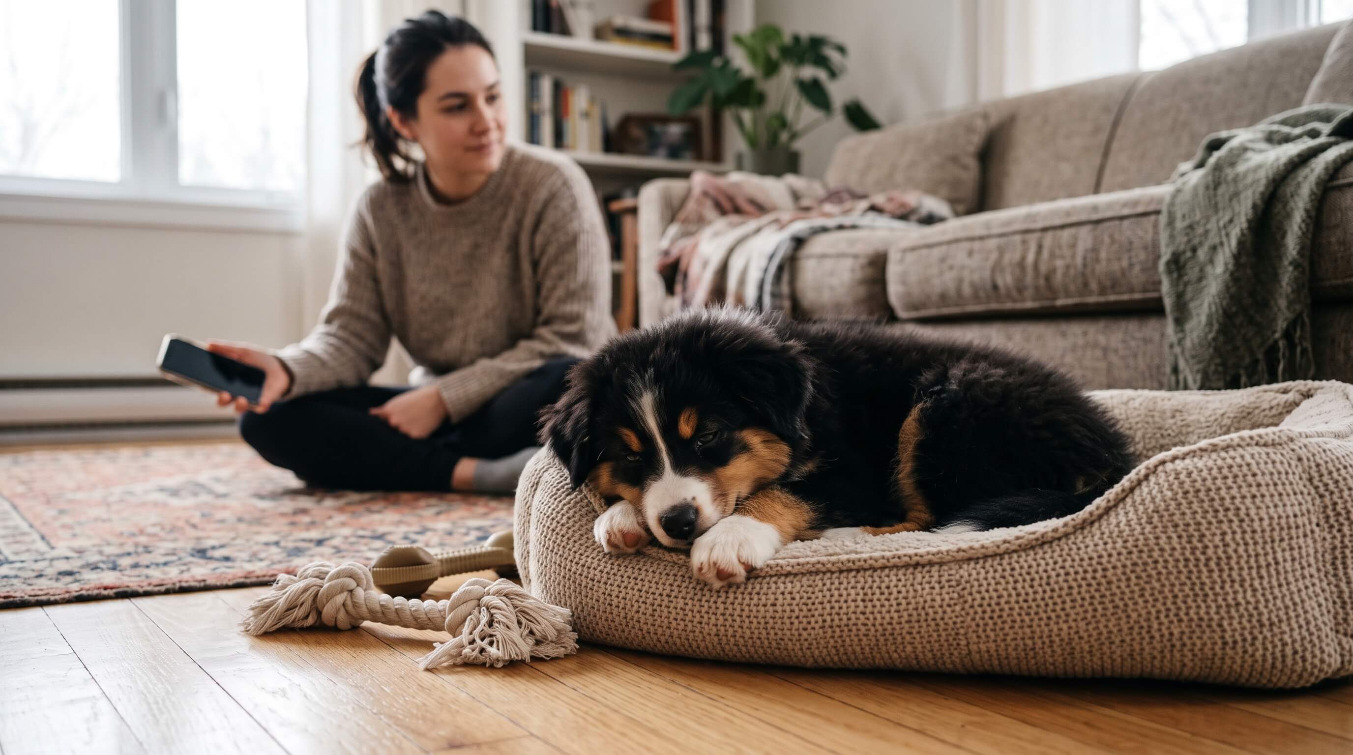 Welpen-Schlafplan nach Alter: 8 Wochen bis 12 Monate